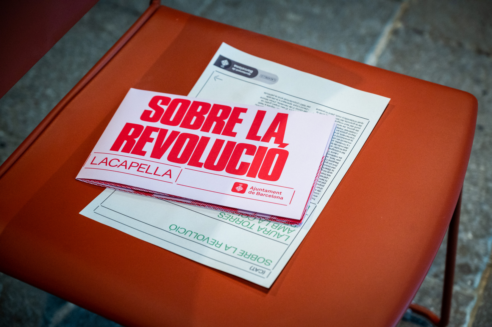 Laura Torres, Sobre la revolució. Fotos Pep Herrero